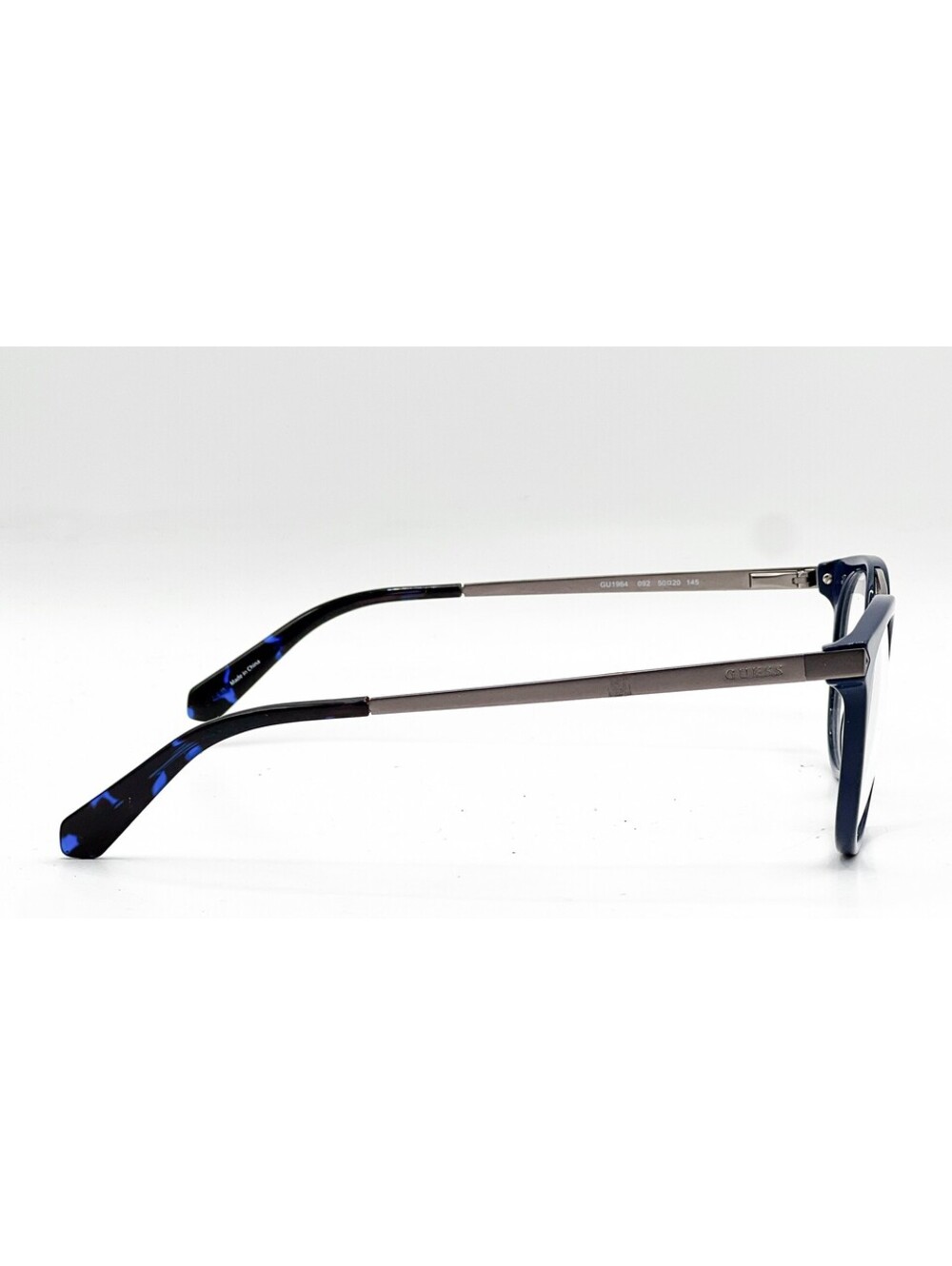 Guess Gu1964 092 Blue Authentic Eyeglasses 50-20-145 - Picture 3 of 5